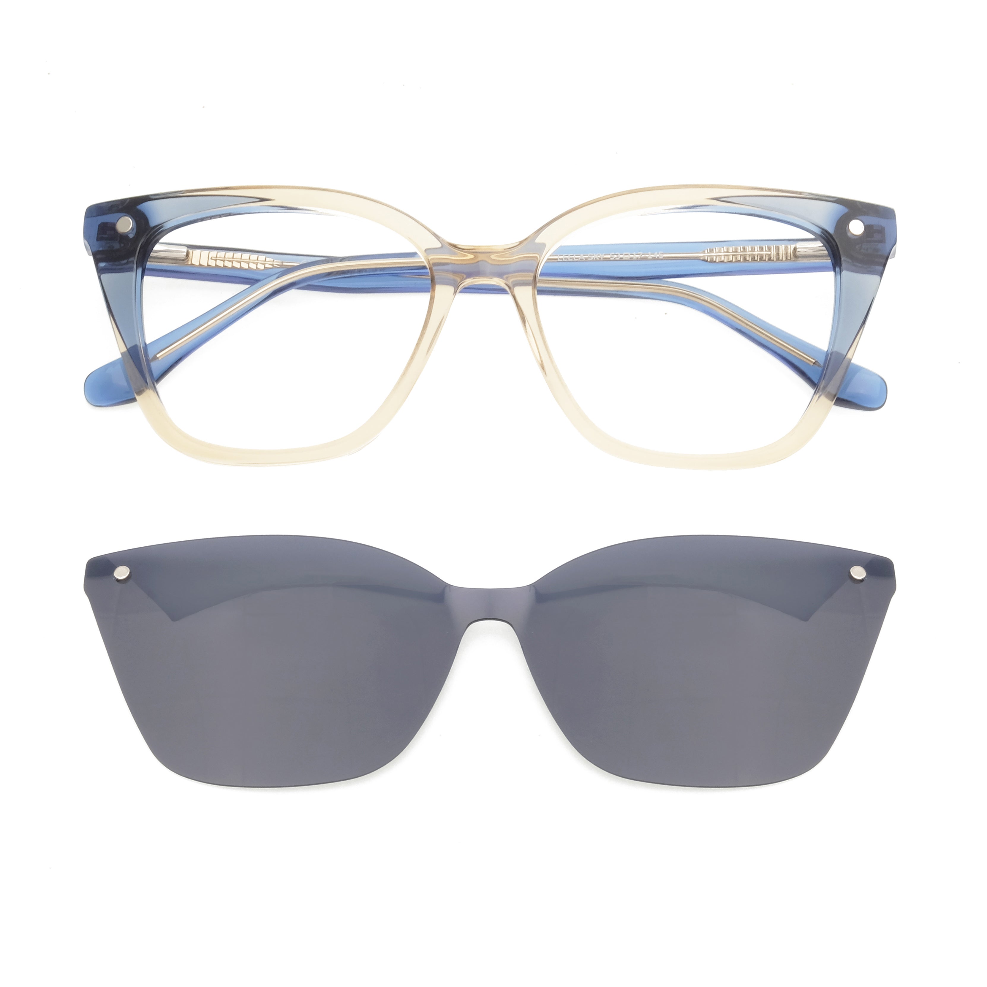 Clip On Cat Eye Leela