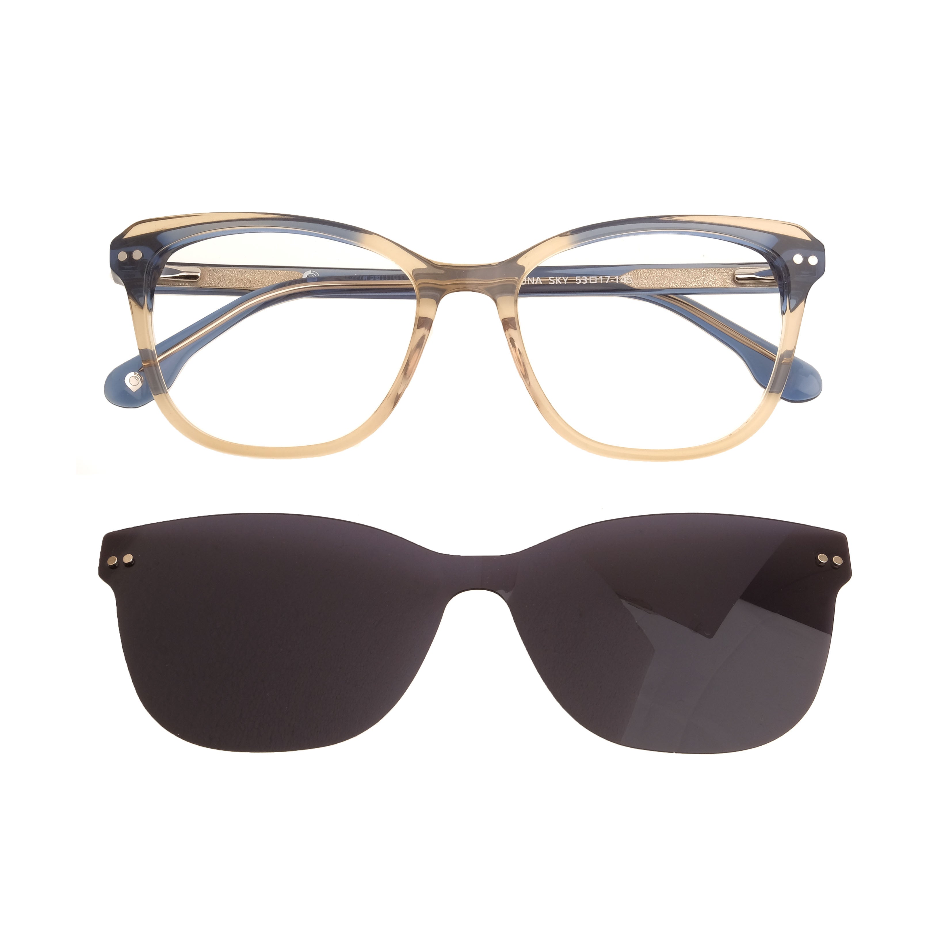 Clip On Cat Eye Luna