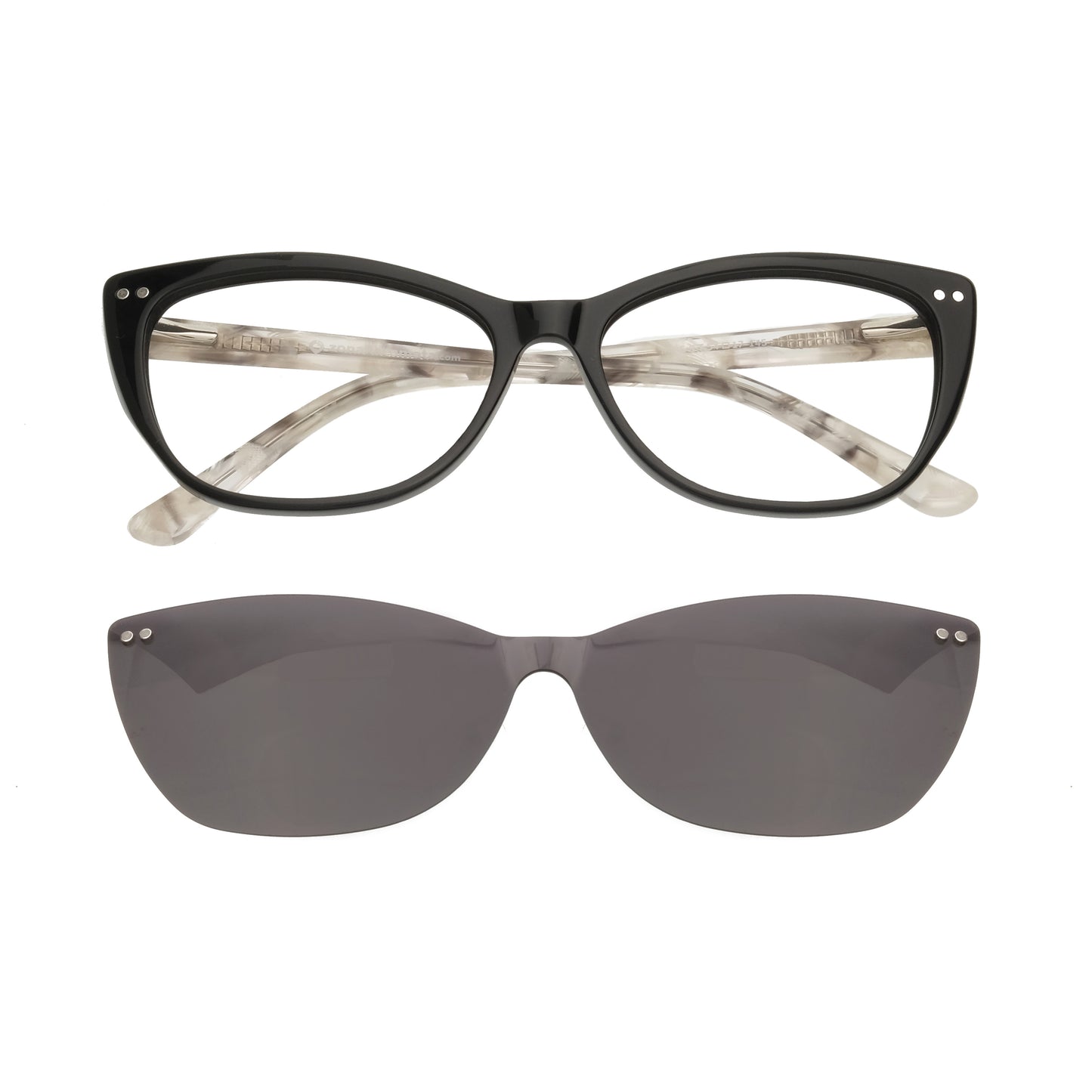 Clip On Cat Eye Mire