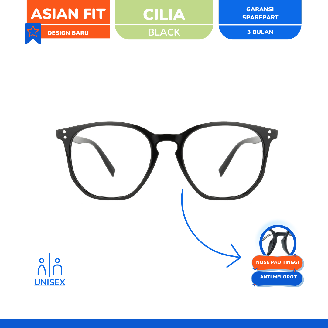 Asian Fit Cilia