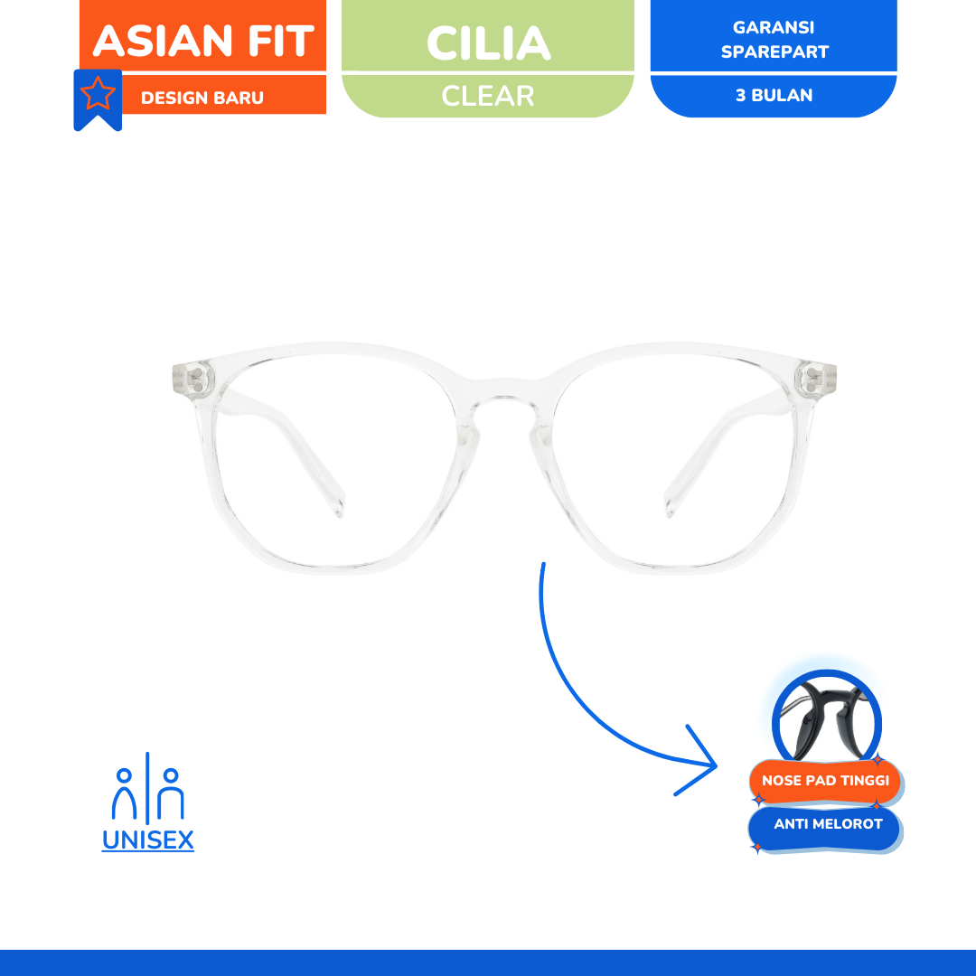 Asian Fit Cilia