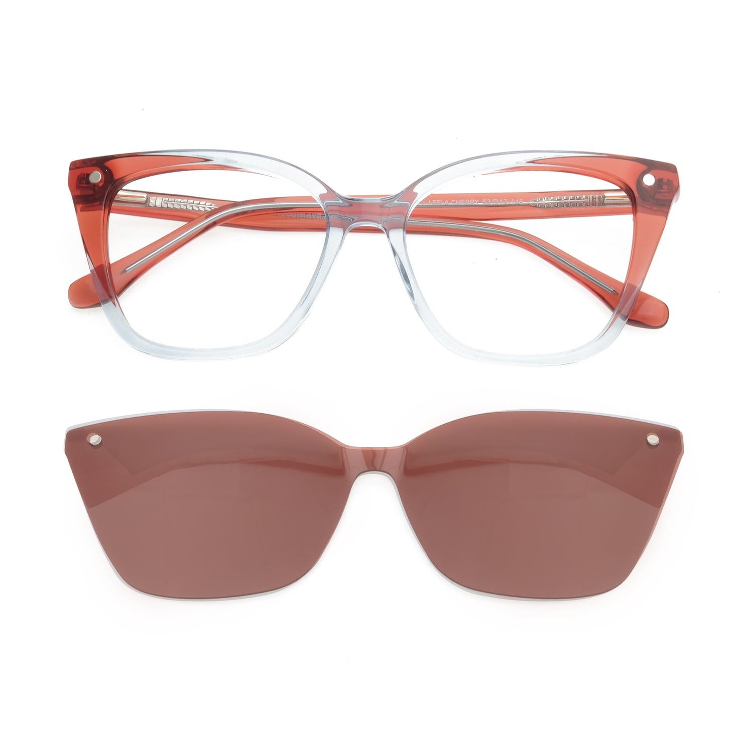 Clip On Cat Eye Leela