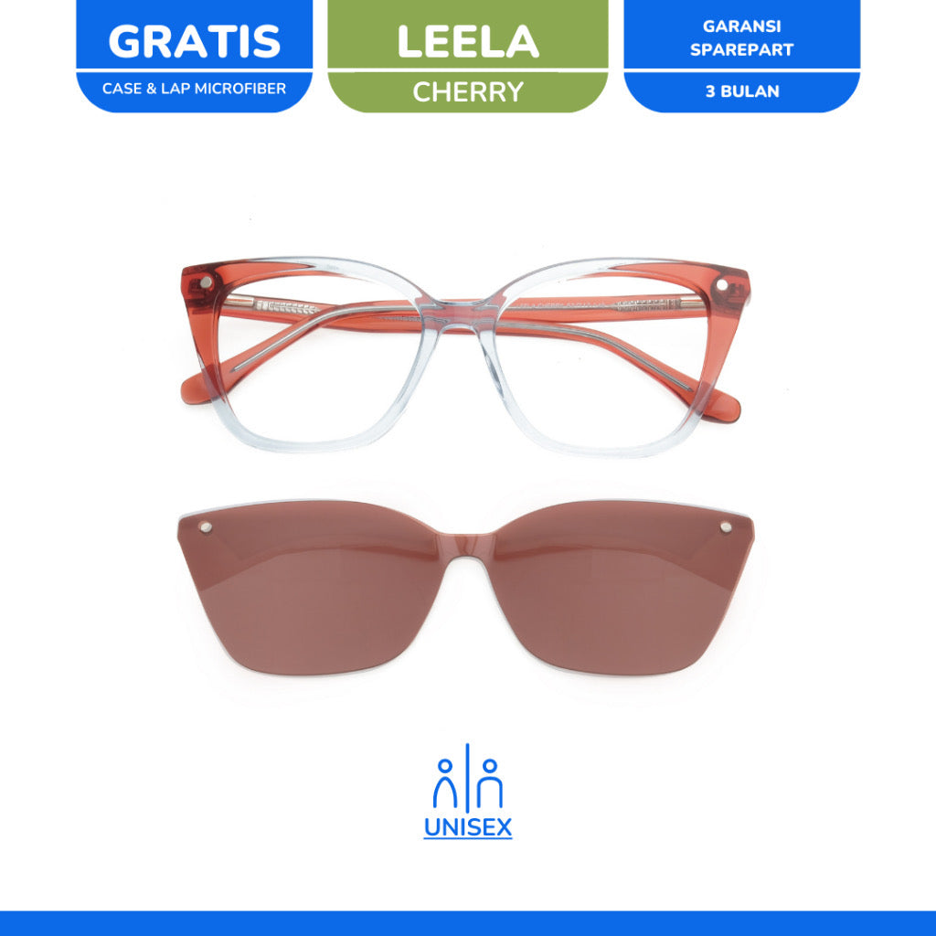 Clip On Cat Eye Leela