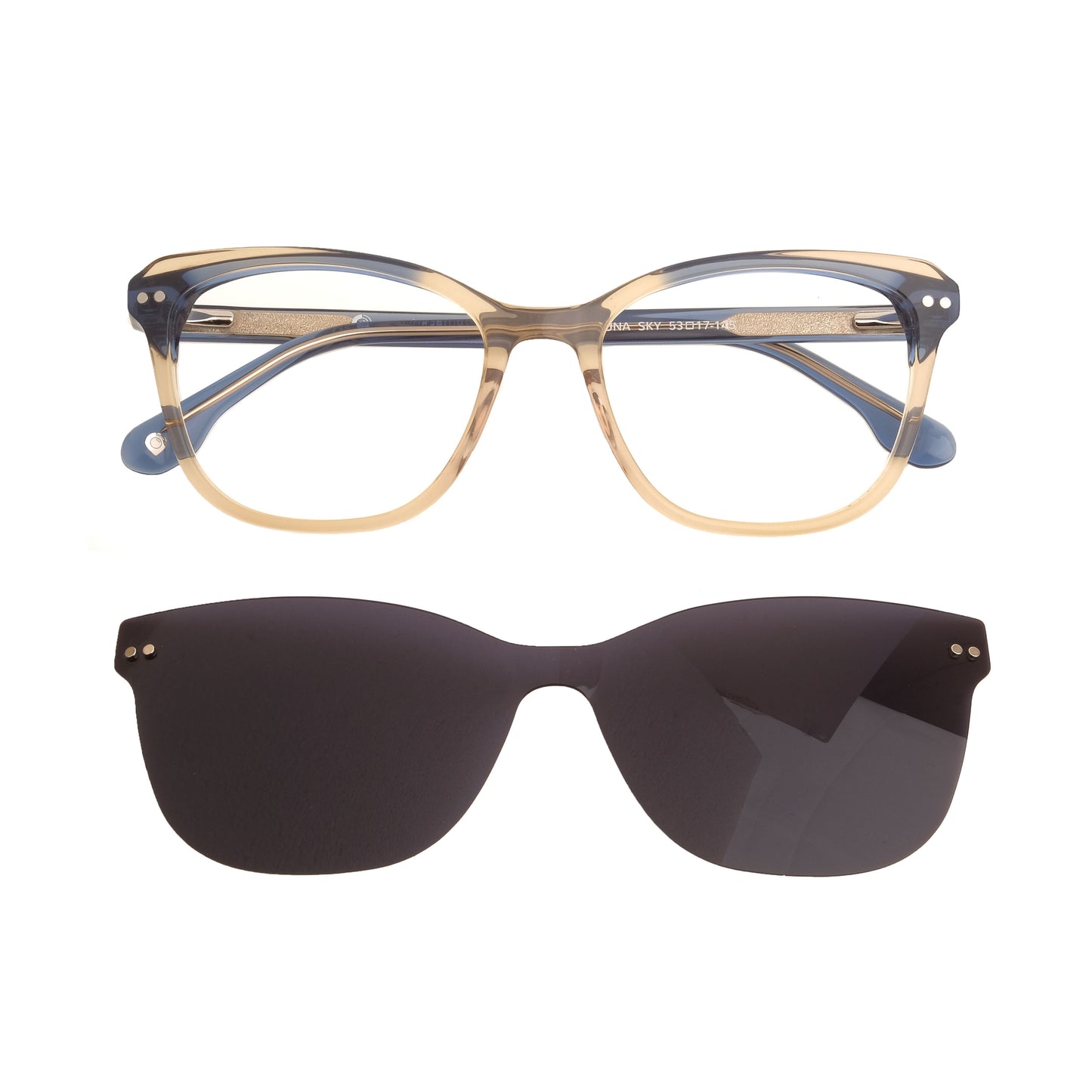 Clip On Cat Eye Luna