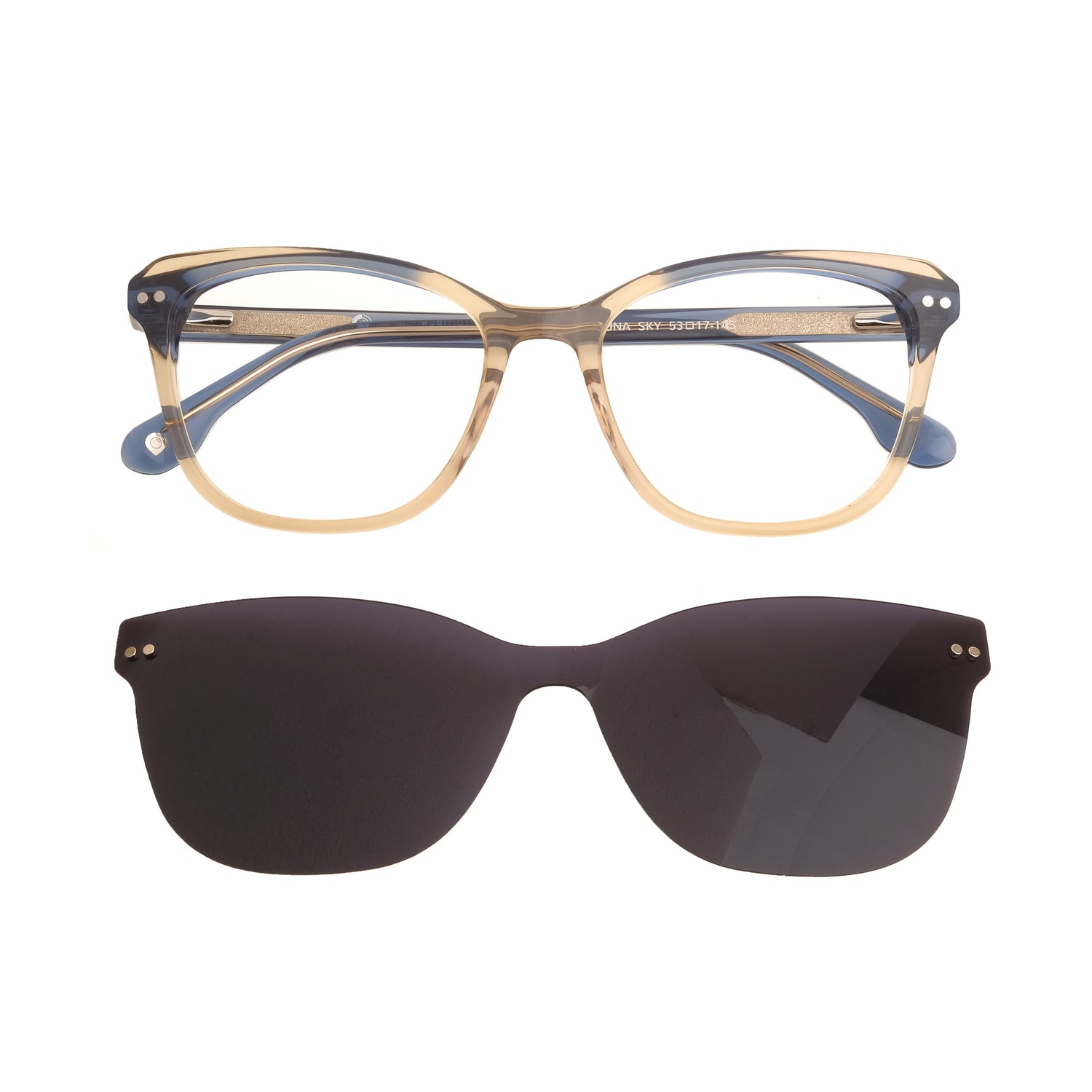 Clip On Cat Eye Luna